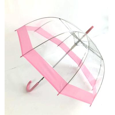 China Korean Modern Advertising Princess Mushroom Apollo Clear Umbrella for sale