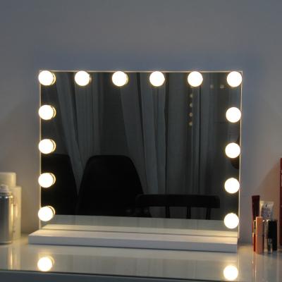 China Contemporary Shine Strip Lights Rechargeable Table Makeup Led Light Mirror Cosmetic Makeup for sale