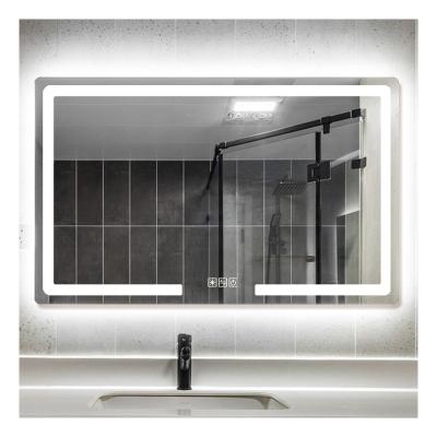 China Illuminated Professional Bathroom Mirror Touch Switch Bathrooms Mirror For Led Mirror Smart for sale