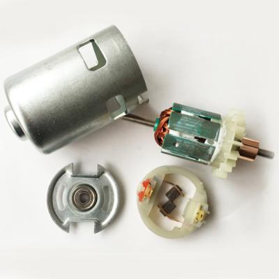 Κίνα Totally Enclosed Silent Electric Twin Shaft 12v DC rs 775 Brushless Motor 40000rpm With Encoder προς πώληση