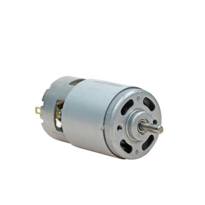 Китай Hot sale 5mm totally enclosed dc 775 permanent magnet motor 12v 24v 36v high rpm 3500-20000rpm продается