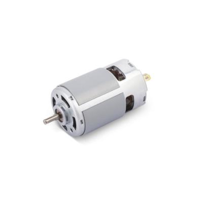 China Totally Enclosed 2022 Dual Bearings 775 Size 12v 24v DC Motor Gearbox Compatible Application High Quality zu verkaufen