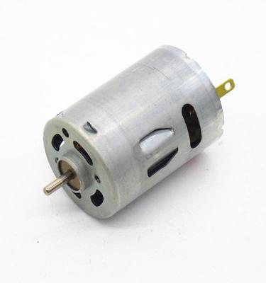 China 2021 Small Volume Power Tools Spare Parts Carbon Brush Holder 385 Drip Proof DC Motor for sale