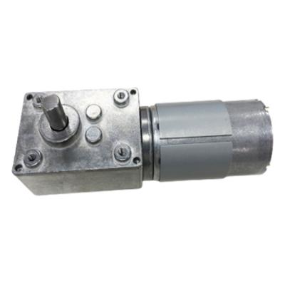 China Totally Enclosed Metal Gears 5840WG555 Right Angle 2021 300rpm 70kg Worm Gear Motor 12v With Encoder en venta