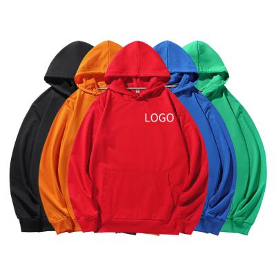 China 2021 Hot Selling Anti-shrink Cotton Terry Popular French Plain Hoodies Empty Hoodies for sale