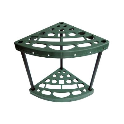 China High Quality Plastic Easy Assembled Indoor Tidy Design Lawn Yard Corner Garden Tool Stand Viable for sale