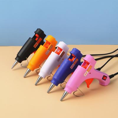 China Hot Melt Glue Gun 20w Mini Color Electric Hot Melt Glue Gun High Quality With 7mm Glue Stick 20w With 7mm Glue Stick for sale