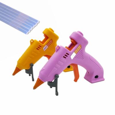 China DIY USB Hot Melt Glue Gun Rechargeable Cordless Hot Glue Gun Children Cordless DIY Handmade Household Hot Glue Gun for sale