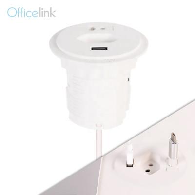 China Residential / General Purpose Office Grommet With Brazil Plug And USB Charger for sale