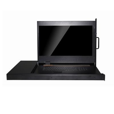 China Touchpad lcd keyboard touchpad kvm switch supplement usb kvm console 8 kvm left rackmount switch for sale