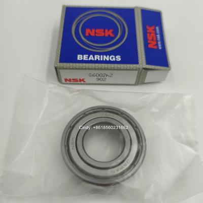 China Long Life Stainless Steel Low Noise Original Deep Groove Ball Bearing S6002Z S6002ZZ S6002hZ NSK for sale