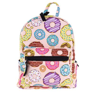 China New waterproof European and American small girl backpack summer student schoolbag 3D digital printing mini backpack for sale