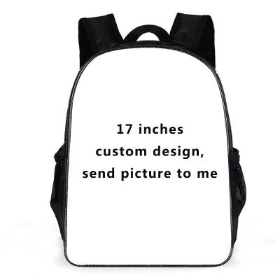 China Other Custom School Bags 3D Boy Diy Students Backpack Cartoon Printing Bag for sale