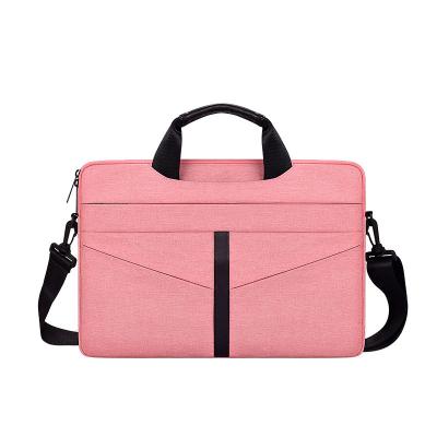 China High quality unisex hot sale high quality polyester laptop bag notebook shoulder bag computer sleeve convenient bag for sale