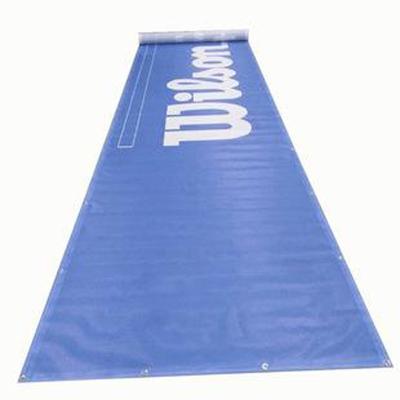 China Custom color large size digital printing pvc barrier mesh outdoor advertising banner of health care institutes with grommets for sale