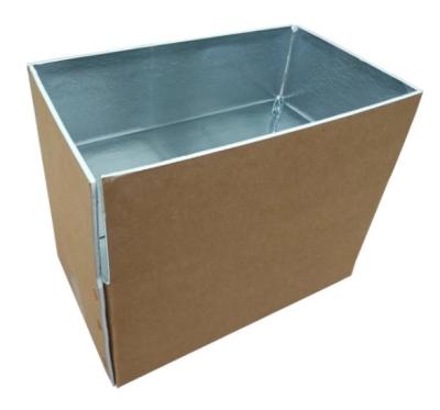 China Recyclable Stackable Heat Insulation Cardboard Food Box Transport Colder Warmer Cool Boxes for sale