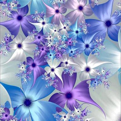 China Abstract Beautiful Flowers Ink Flower Picture 3d Pictures Painting Designs Diamond Painting Cross Stitch for sale