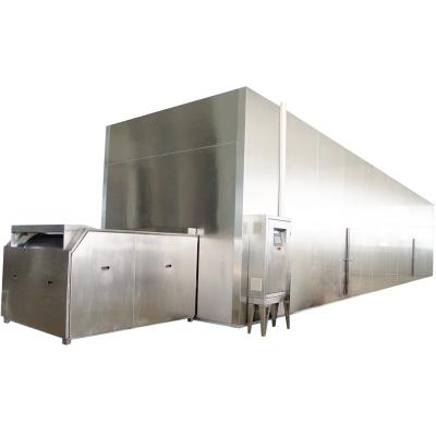 China Food Freezing Deep Freezer Tunnel Freezer Tunnel Freezer IQF for sale