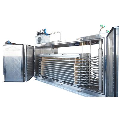 China Block Food Stainless Steel Industrial Hydraulic Touch Plate Freezing Freezer For Seafood for sale