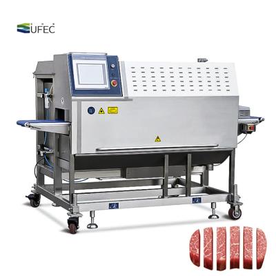 China High Precision Intelligent Fresh Meat Cutting Machine / Fish Meat Portion Cutter for sale