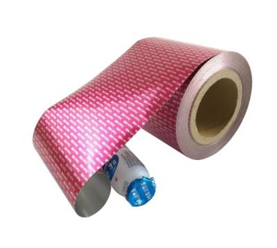 China Soft PP PS Aluminum Foil Roll Film BOPP Custom Logo Yogurt Plastic Bottle for sale