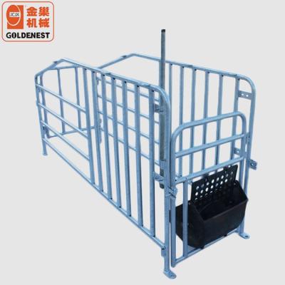 China Farms Complete Pig Farm Equipment Pig Stall With Pig Nipple Drinker, Environmental Control System for sale