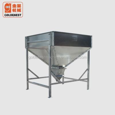 China Wonderful Price Hot Dipped Galvanized Steel Large Poultry Feed Bin Feed Hopper/Flexible Feed Mine Hopper for sale