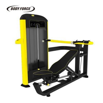 China Steel Tube Q235 Shoulder Press / Chest Press Gym Seated BODY FORCE Fitness Shoulder Press for sale