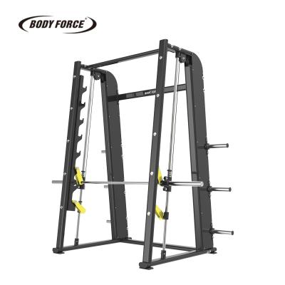 China New Powder-Coated Steel Commercial Gym Equipment Commercial Training Smith Machine BODY STRENGTH for sale