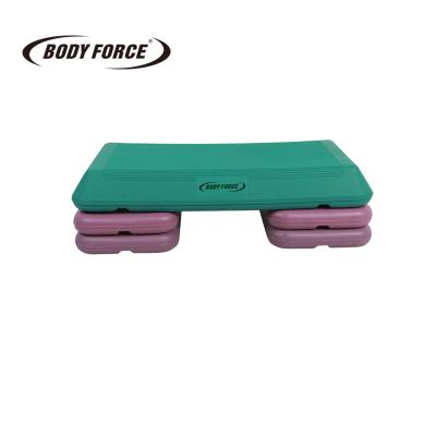 China Colorful Adjustable Exercise BODY FORCE Step Platform Aerobic Durable Recyclable for sale