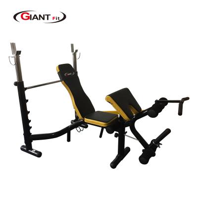 China GF110BP WEIGHT BENCH Powder-coated steel BODY FORCE semi-commercial bench for sale