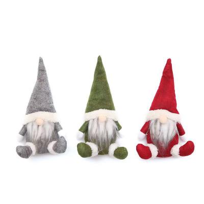 China Christmas Decorations Santa Claus Doll Doll Faceless Window Ornaments Christmas Products Nordic Style Decoration for sale