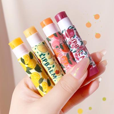 China Wholesale Moist 4 Colors Private Label Moist Natural Cute Lip Balms for sale