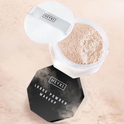 China Sale Private Label Waterproof Whole Face Oil Control Loose Powder Make Up Base And Powder for sale