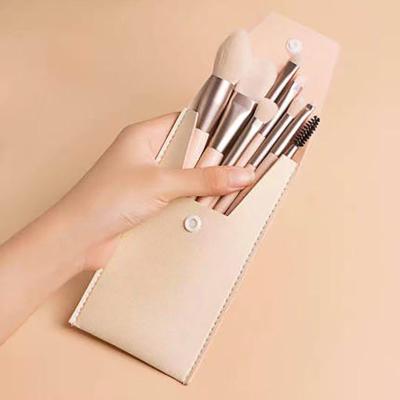 China Angular Blush Wholesale Cheap Classic Women's Makeup Brush Soft Colorful Makeup Brush Set 2021 for sale