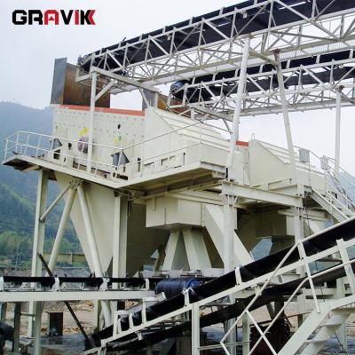 China energy & Mining Ore Crushing Stone Crusher Diesel Portable Eccentric Shaft Vibrating Screen for sale