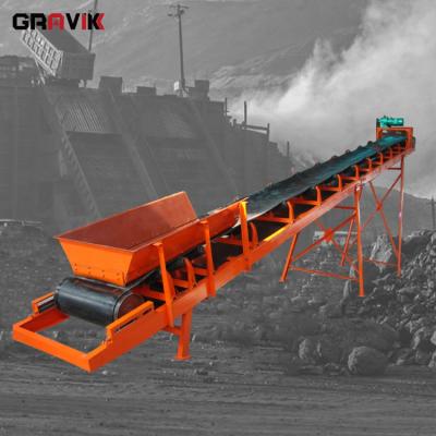 China Hot Selling Fire Resistant Coal Fertilizer Rubber Belt Conveyor Machine Sawdust Belt Conveyor for sale