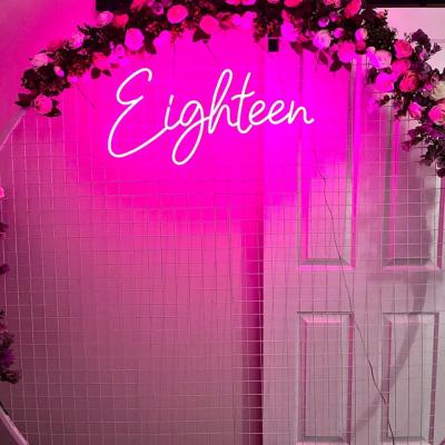 China Buildings Wholesale Wedding Upgrade Custom Light LED Flex Neon Sign For Home and Bar Together for sale