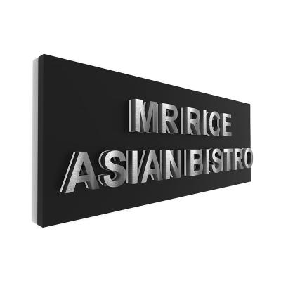 China Buildings Channel Name Board Marquee Sign Light Manufacturer Led Backlit Custom Acrylic 3d Outdoor Letter Back Signage for sale