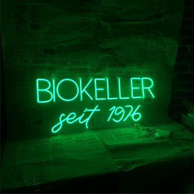 China Buildings Factory Direct Shipping Companies Advertise Neon Signs 2m Led Neon Light Glow Strip Flexible Tube Cool White for sale