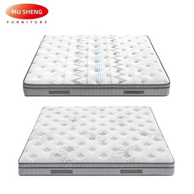 China Factor Queen Size Memory Pocket Spring Foam Bed Sleep Mattress Cooling Wholesale Price for sale