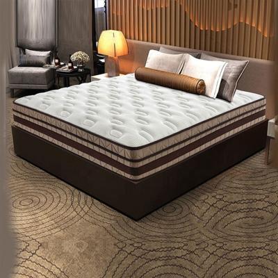 China Commercial Hotel King Size Gel Infused Memory Foam Cooling Mattress With Topper for sale