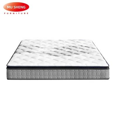 China Hotel Queen Cooling Pocket Spring Memory Foam Bed Mattress Price List for sale