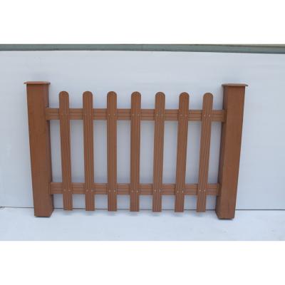 China Easily Assembled Outdoor fences factory good price wood plastic composite garden hotel elegant WPC fencing for wholesale for sale