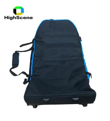 China 600D PVC / PE Tarpaulin Customize Bodyboard Wheels Bag for sale