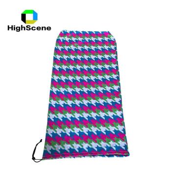 China Surfer Customize Colorful Pattern Jacquard Fabric Bodyboard Sock for sale