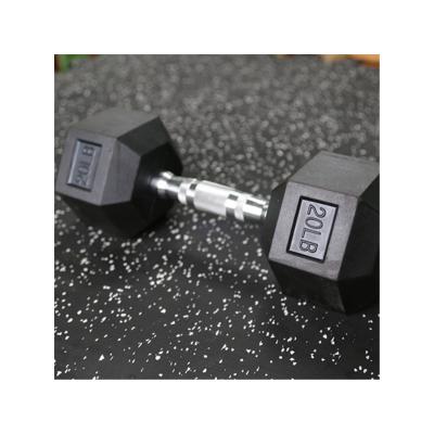 China Hot Selling Durable Standard Fitness Weight Lifting Dumbbell Weights Gym Dumbbell Gym Hex Rubber Cheap Dumbbell for sale