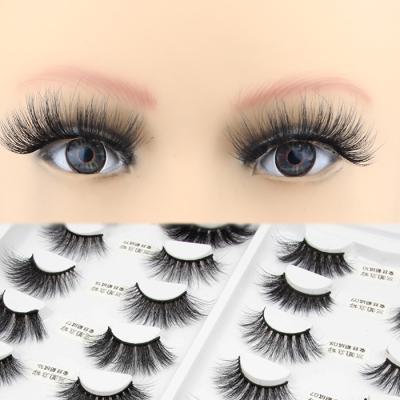 China Hot Selling Crisscross 753C 3D Mink Eyelash Seller 25mm Fluffy Mink Lashes Seller Wholesale Factory Price for sale