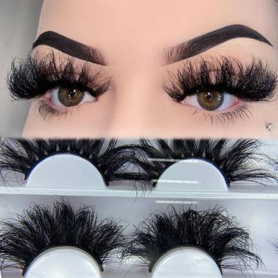 China 3d Crisscross Mink Eyelashes Strip Curelty Free 5D 15mm Mink Lashes Best Mink Lashes for sale