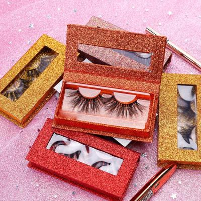 China New Arrivals Hand Made 5D Strip Crisscross 15mm Full Lash 15mm Fluffy Mink Eyelash 3d Strip for sale